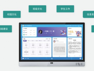 电子班牌连接到哪里设置